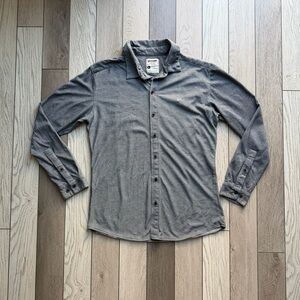 YoungLA men’s slim fit dress shirts, button up long sleeves athletic fitted L